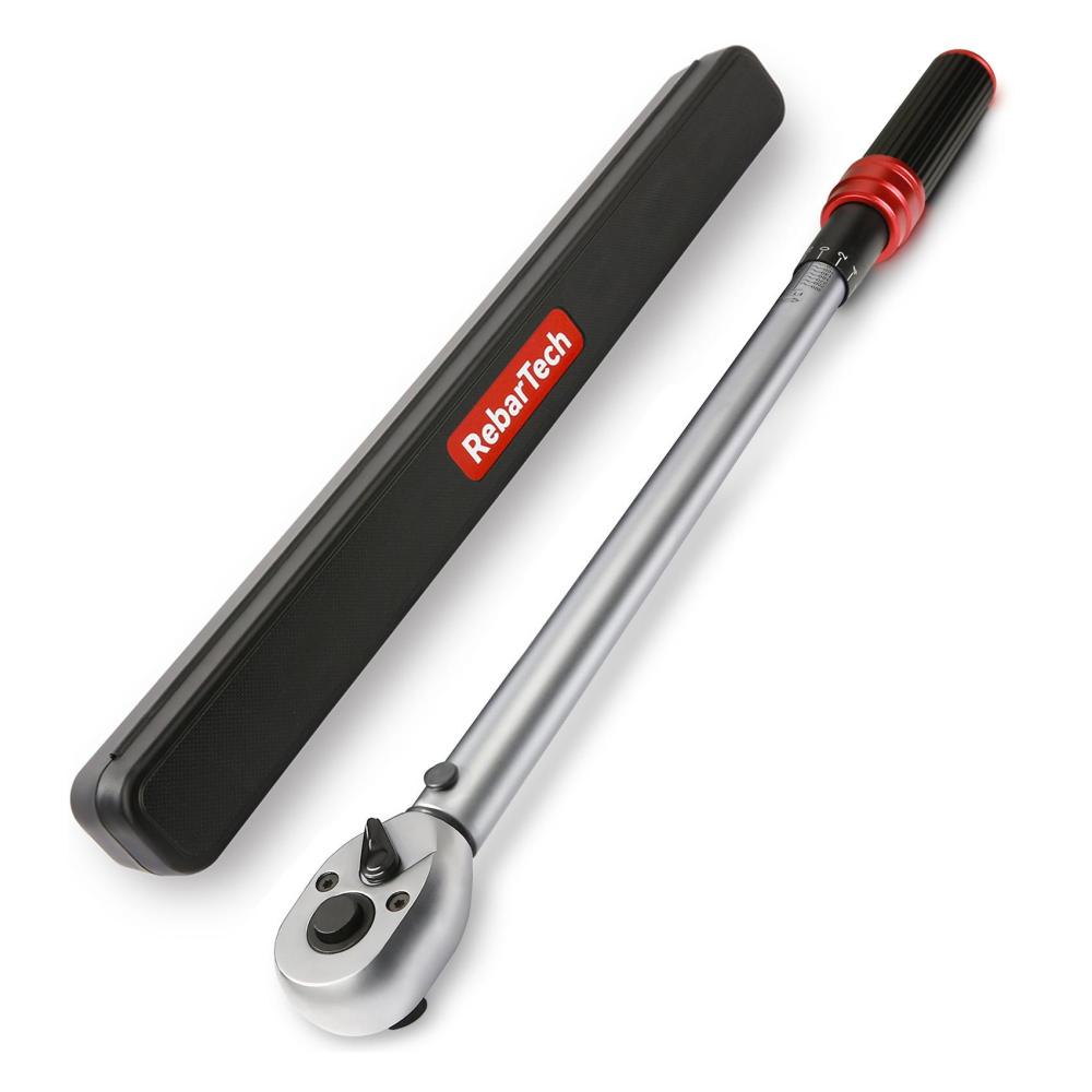 RebarTech Torque Wrench 1/2-Inch Drive, 40-300 ft.lb / 54-406 Nm