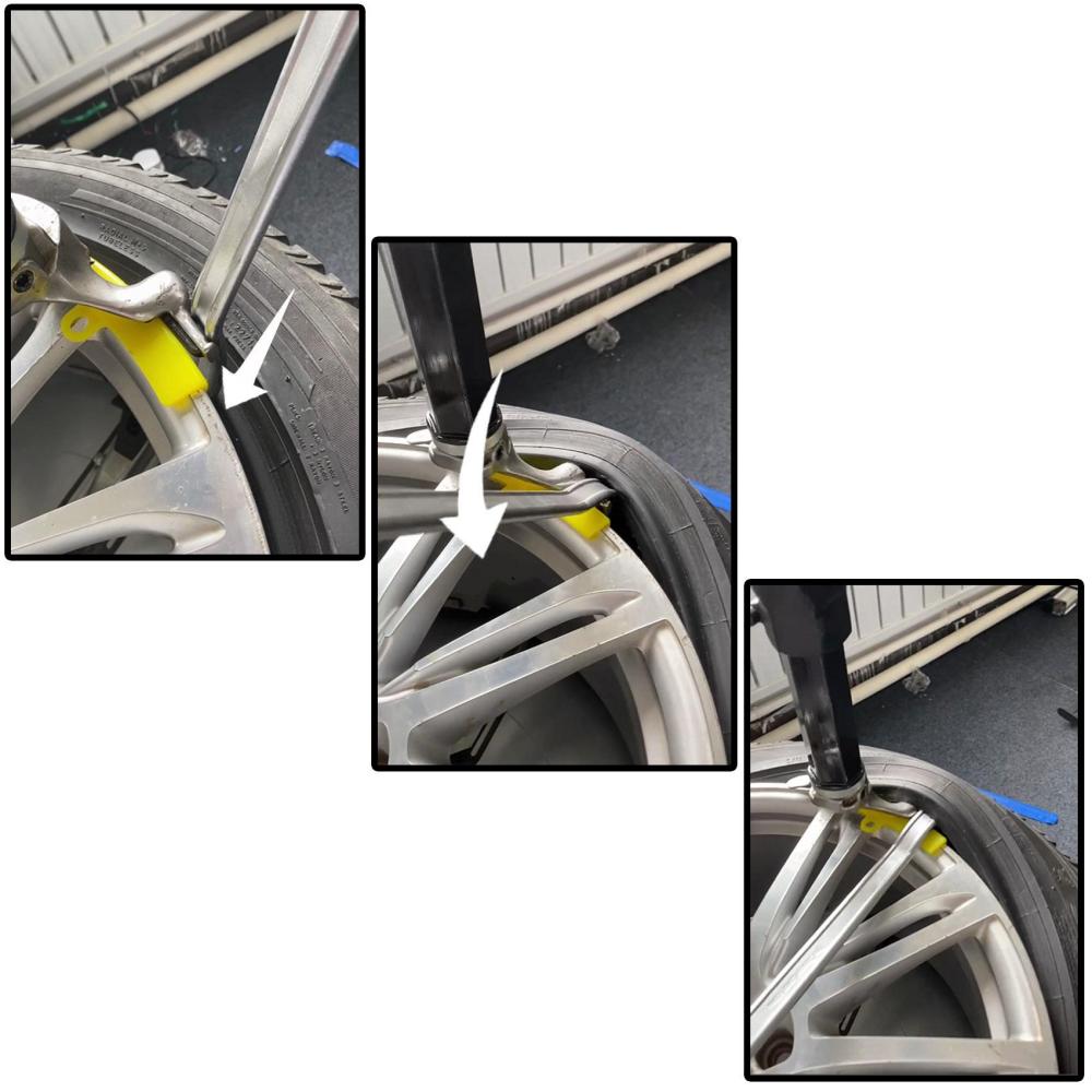 Tire Iron Spoon, Bead Lifting Tool, Mount and Demount Lever Pry Bar, Rim Lifter for Tire Changer Machine by RebarTech