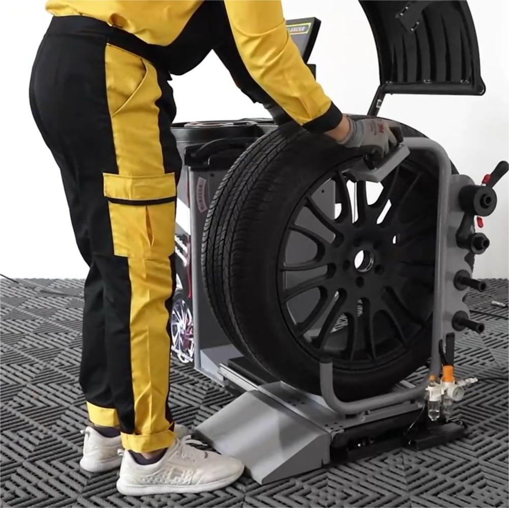 RebarTech Wheel Balancer Tire Lift, Lifting Device for Tire Balancing Machine, Pneumatic Lifter