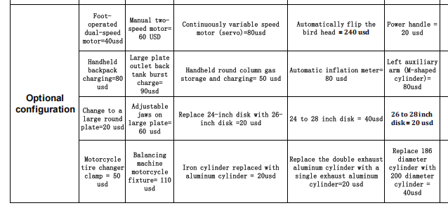 RebarTech Tire Changer Model 819G