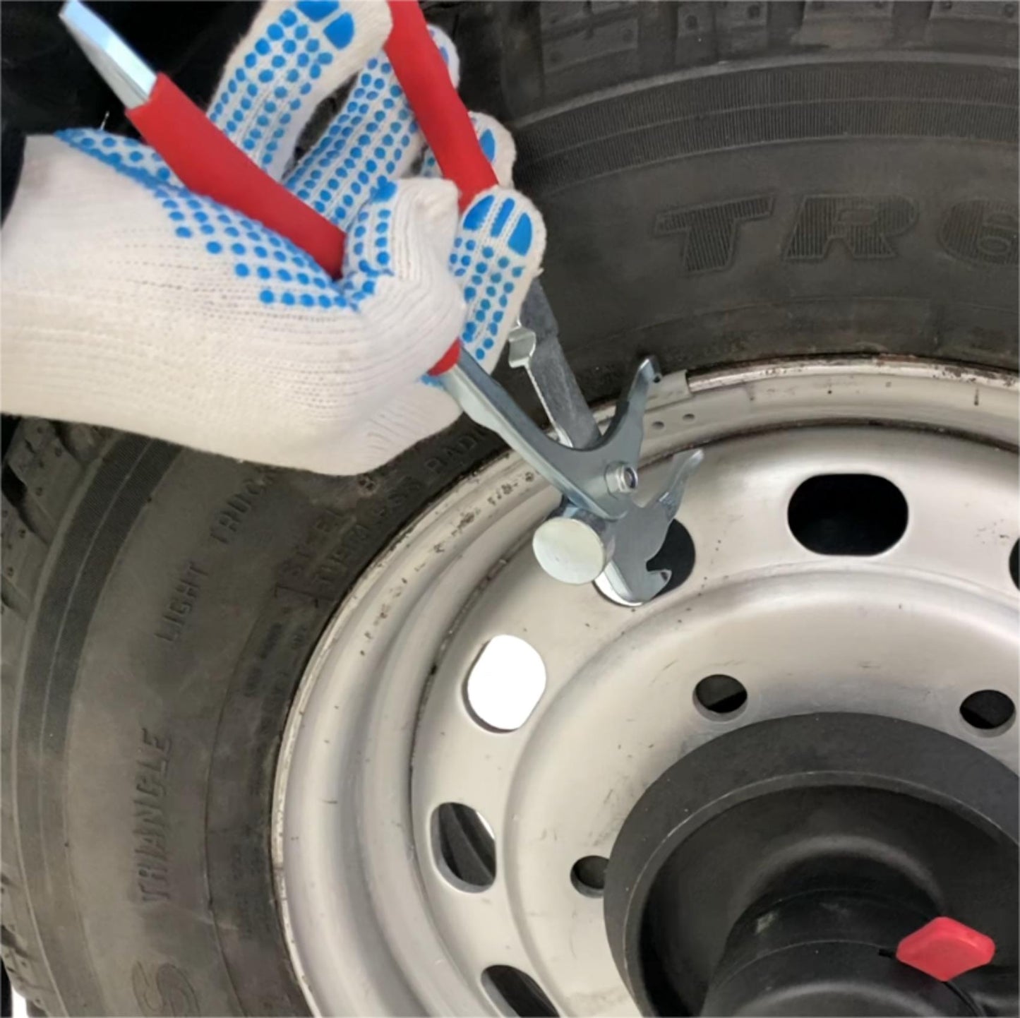 Wheel Weights Pliers, Tire Balancer Hammer for Balancing, Wheel Balancer Accessory, Clip On Plier by RebarTech