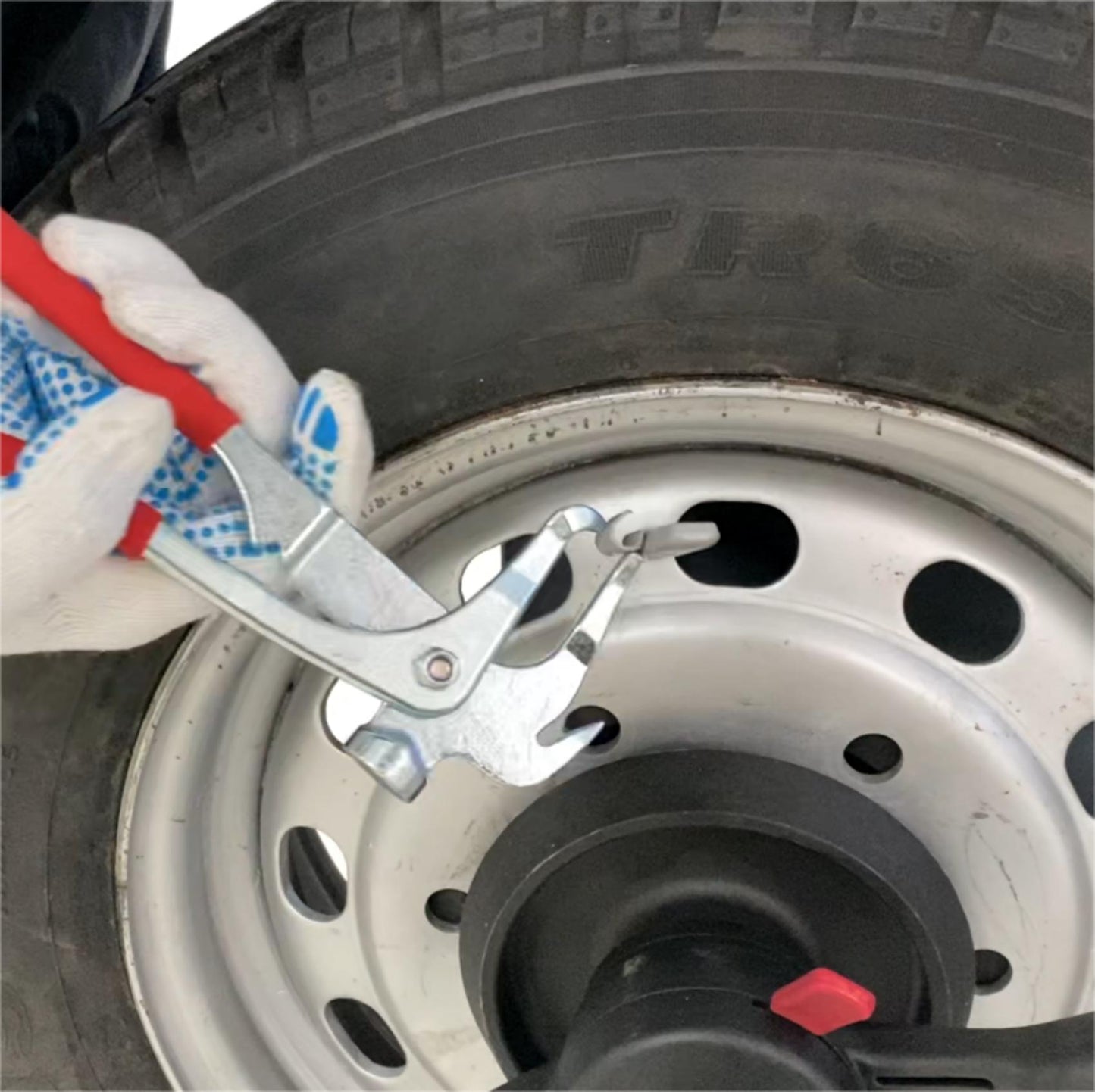 Wheel Weights Pliers, Tire Balancer Hammer for Balancing, Wheel Balancer Accessory, Clip On Plier by RebarTech