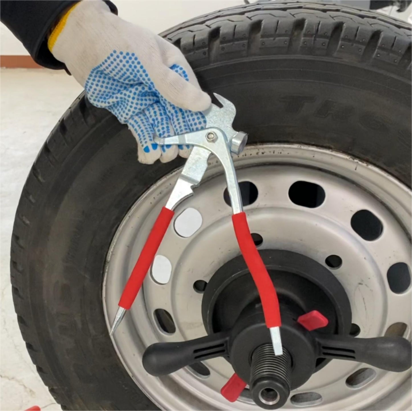 Wheel Weights Pliers, Tire Balancer Hammer for Balancing, Wheel Balancer Accessory, Clip On Plier by RebarTech