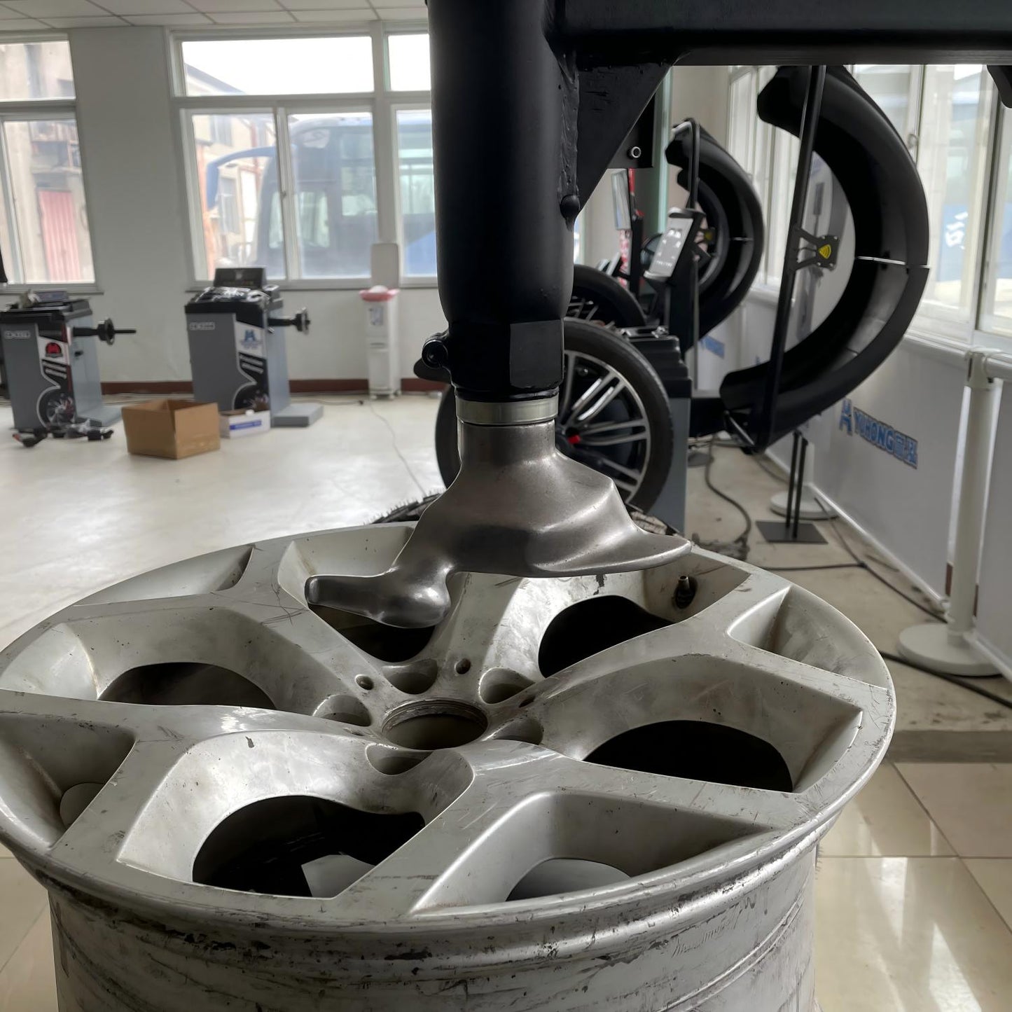 (28mm Straight Hole) Tire Changer Duck Head, Attachment Duckhead for Tire Changing Machine, Replacement Duckbill, Mount Demount Tool, Stainless Steel Accessory (Copy) (Copy)