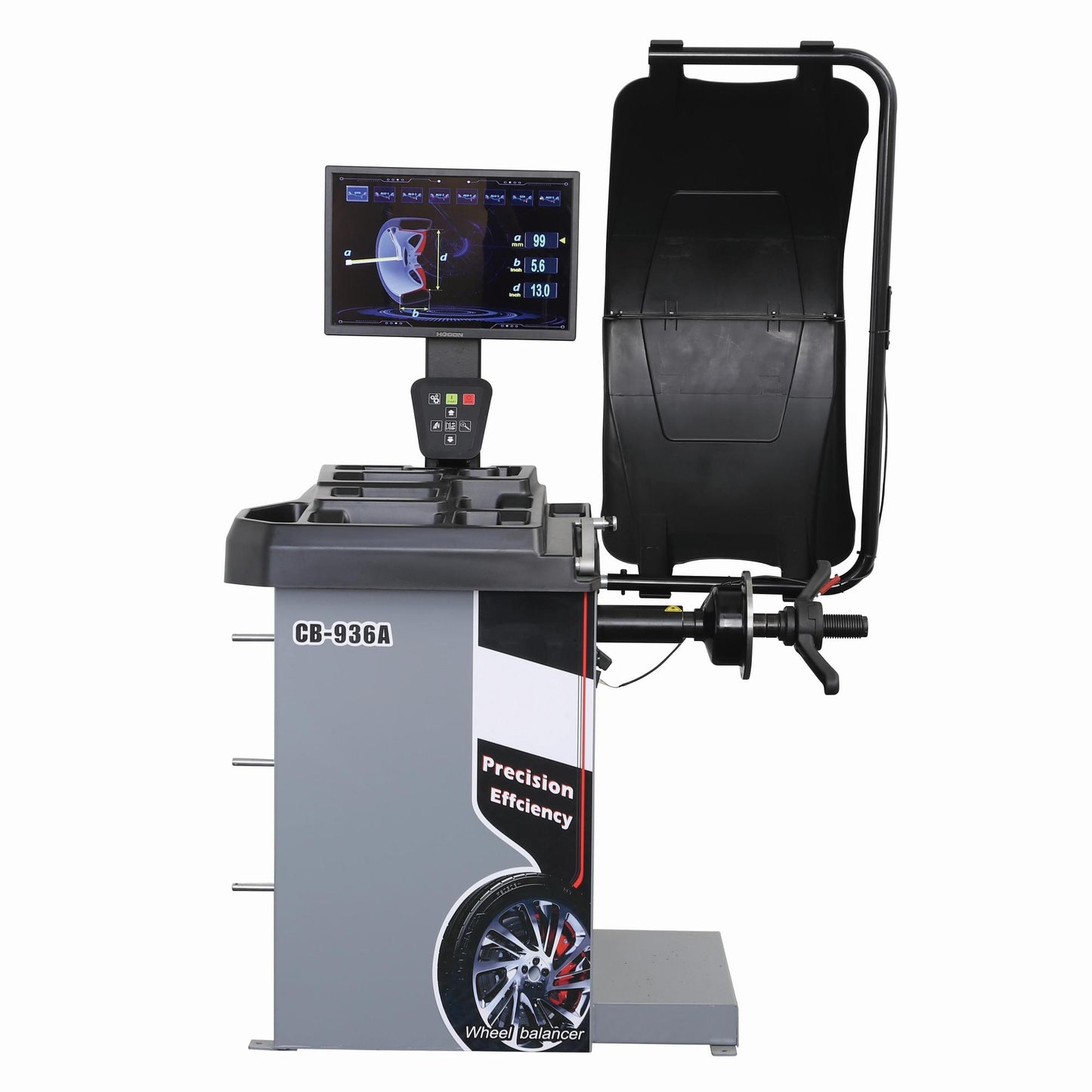 RebarTech Wheel Balancer Machine, Tire Dynamic Balancing Equipment, for Tyre Repair Shop