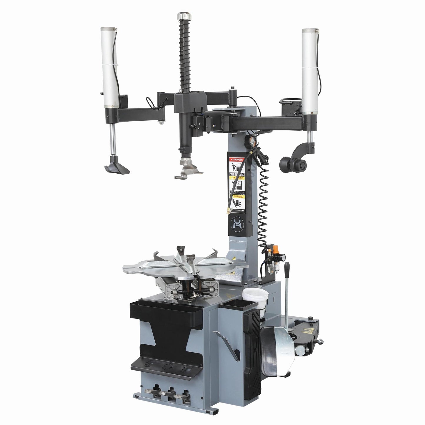 Tire Changer, Pneumatic Tire Changing Machine with Assist Arm by RebarTech