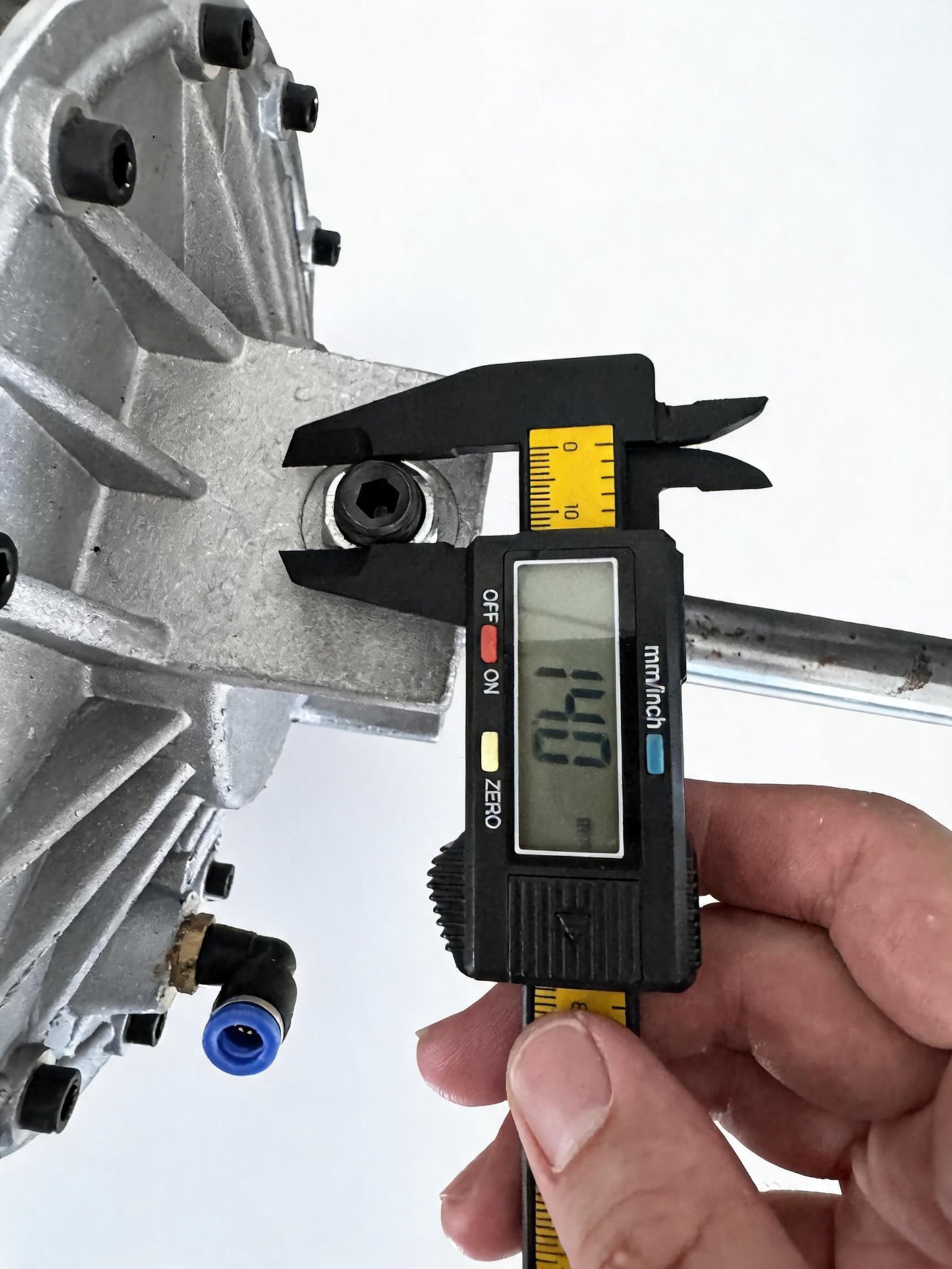 RebarTech Tire Changer Replacement Air Cylinder, Heavy-duty, OEM Pneumatic Cylinder Assembly for Most Tire Changing Machines, Universal Replacement Part, Check Dimensions Before Purchase