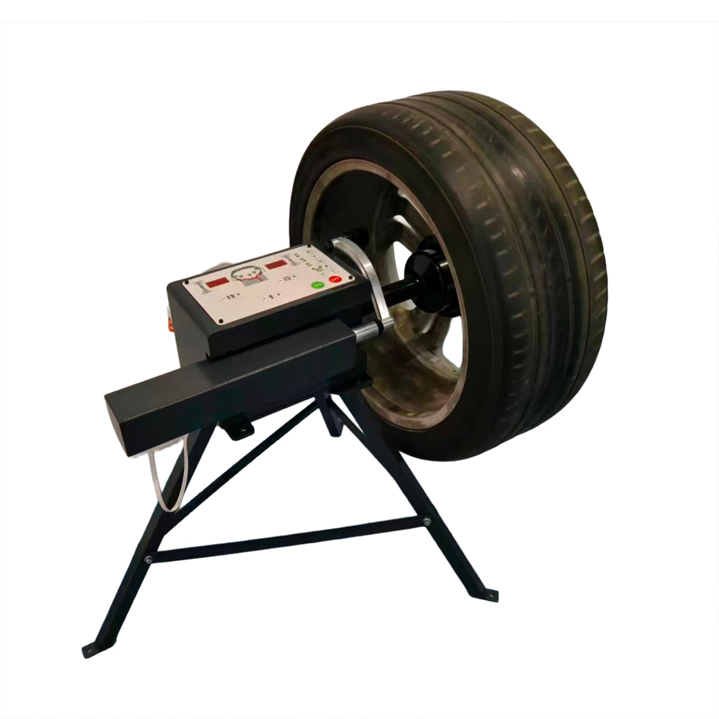 RebarTech Portable Wheel Balancer Machine for Tyre Balancing, Manual and Charged Through USB