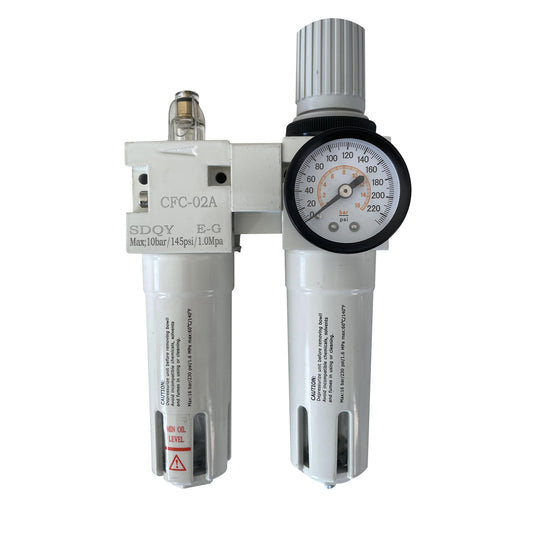 Tire Changer Air Pressor Oil Water Regulator Separator with Pressure Gauge