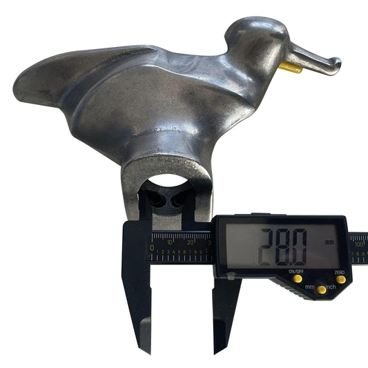 (28mm Straight Hole) Tire Changer Duck Head, Attachment Duckhead for Tire Changing Machine, Replacement Duckbill, Mount Demount Tool, Stainless Steel Accessory (Copy) (Copy)
