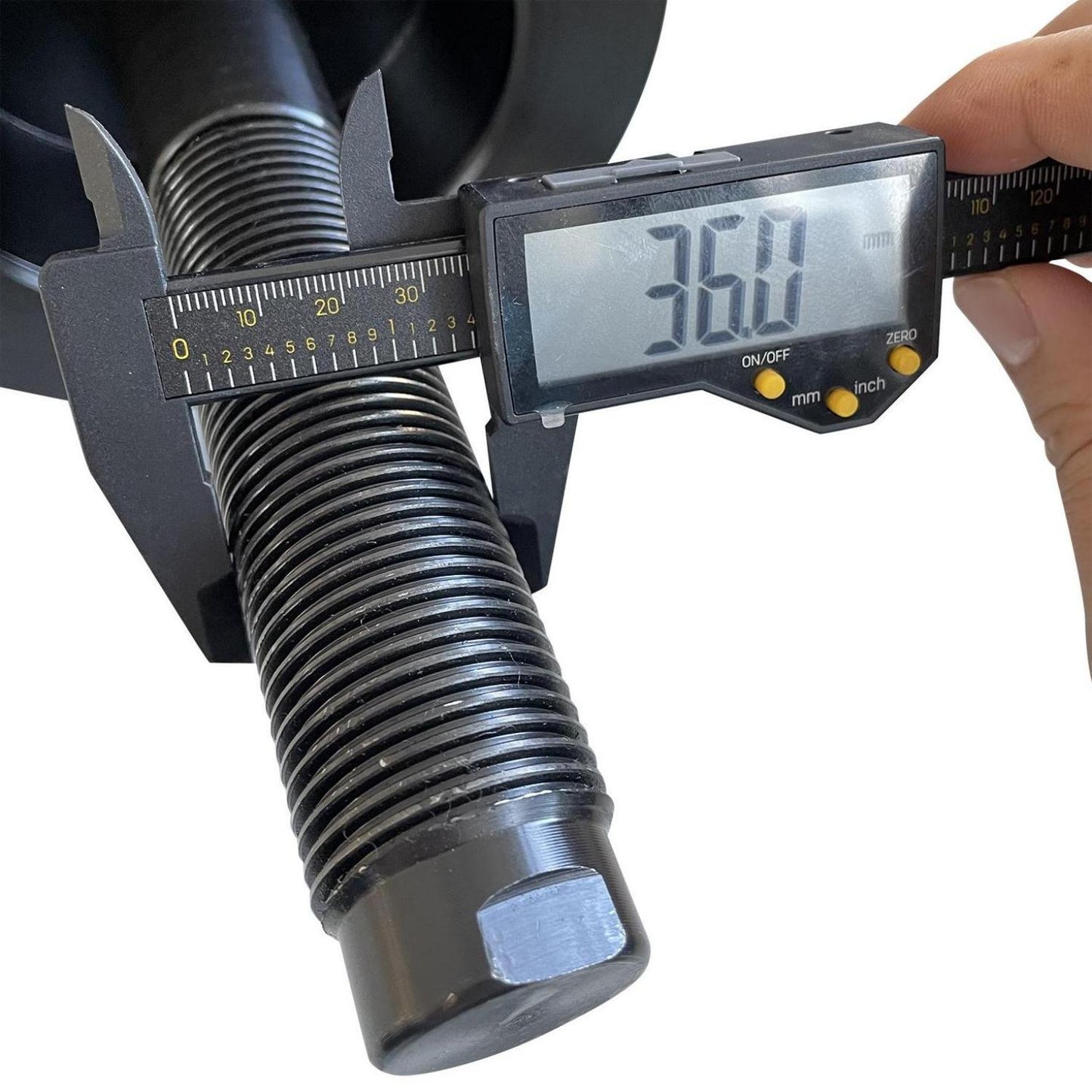 RebarTech (36mm Shaft) Wheel Balancer Adapter for Tire Balancing Machine of 36mm Shaft Diameter, Universal Tyre Spin Fixture Accessory