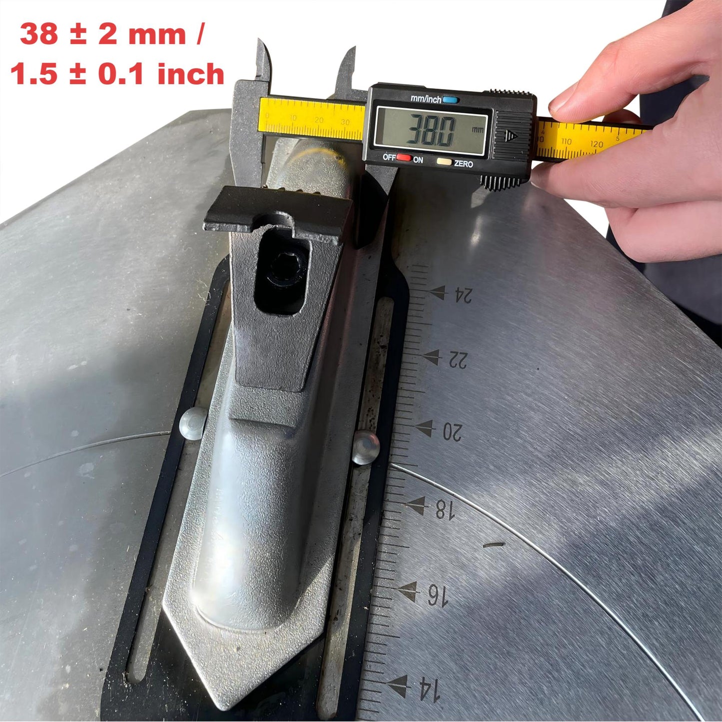 RebarTech Motorcycle Adapter for Tire Changer, Adaptor for Tire Changing Machine, Tyre Repair Shop Accessory