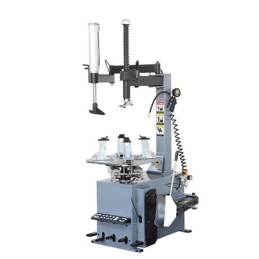 RebarTech Tire Changer Machine, Pneumatic Tyre Changing Equipment for Tire Repair Shop, rim: 8"–22"