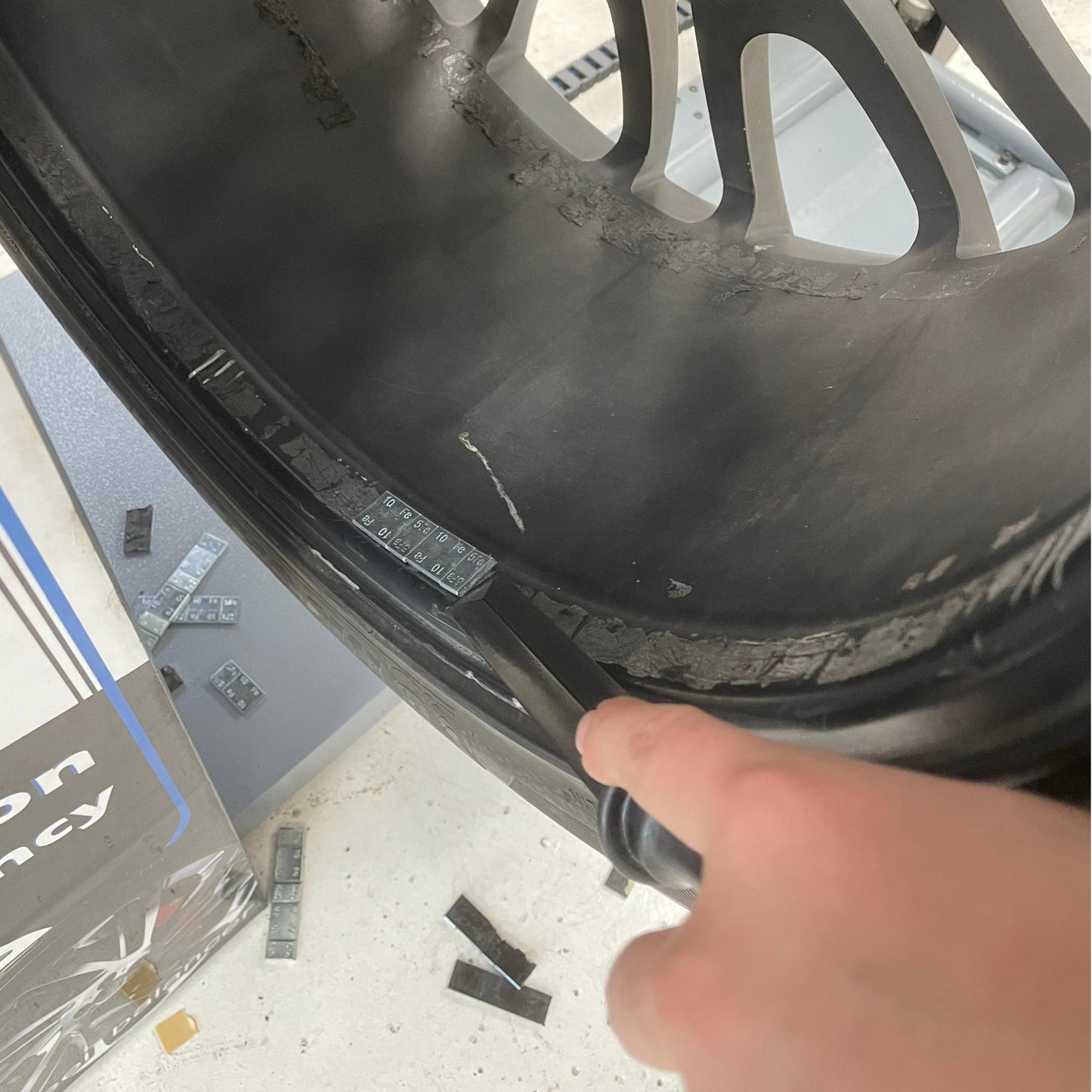 Wheel Weights Remover, Tire Balancing Tool, Wheel Balancer Accessory, Wheel Weight Chisel Scraper by RebarTech