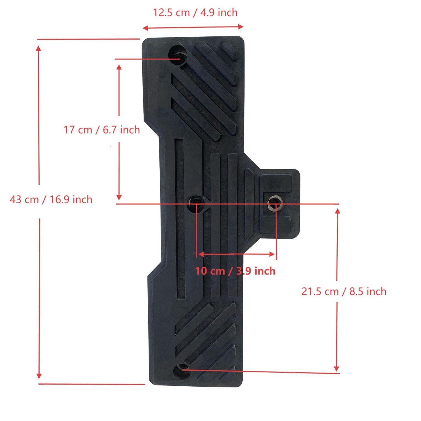 Tire Changer Rubber Pad for Clamp Jaw and Bead Breaker Arm, T type, Universal Fit for Tire Changing Machine